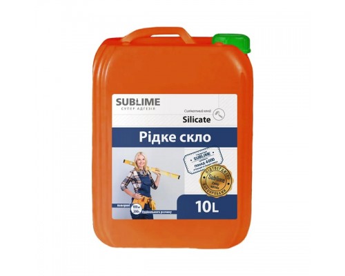 Клей силікатний Рідке скло MultiChem Silicate 5л