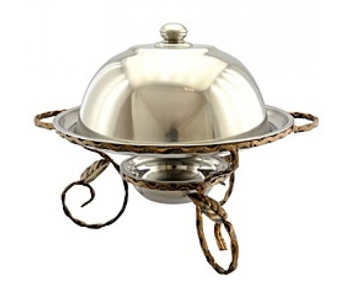 Садж для шашлику кований 36см (комплект з посудом) 085953