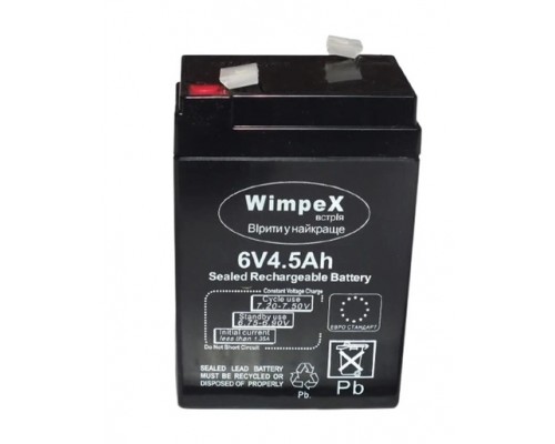 Акумулятор WIMPEX 6V 4,5Ah 91049