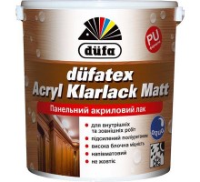 Лак панельний 2,5л DUFA Acryl Klarlack Matt полумат