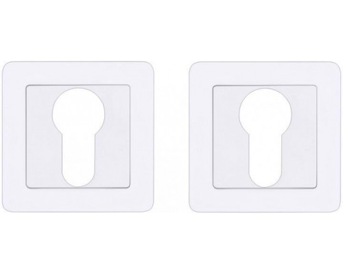 Накладка під циліндр PALADII квадрат PW білий ПР133