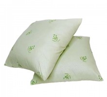 Подушка бамбук 70*70 бамбукове волокно зелена 109315