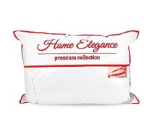 Подушка Leleka Червона Віра 50*70см холофайбер-кульки біла 109308