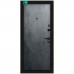 Двері вхідні МДФ/МДФ 86*205R ПК 266 Q Бетон темний 100К KALE