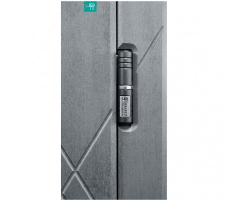 Двері вхідні МДФ/МДФ 86*205R ПК 266 Q Бетон темний 100К KALE