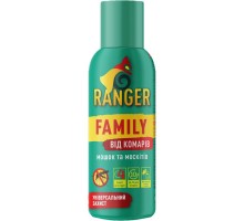 Спрей від комарів мошок та москітів Ranger Family 150мл