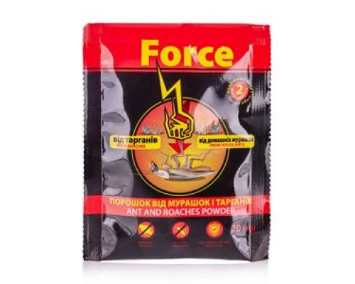 Порошок від мурашок і тарганів Force 20г