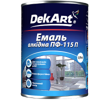 Емаль ПФ-115 0,9кг DEKART бежева