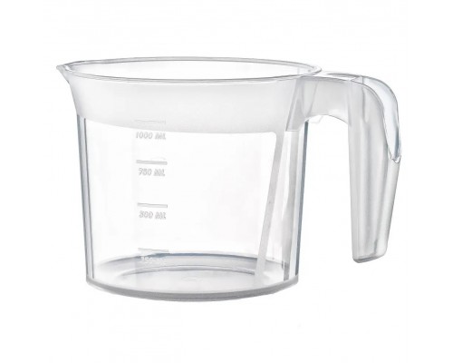 Кружка мірна 1,25л прозора 1256