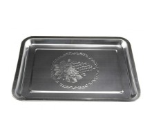Таця прямокутна 45*35см металева А-плюс 11705-15