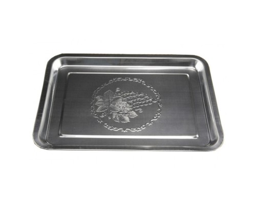 Таця прямокутна 50*35см металева А-плюс 11705-16