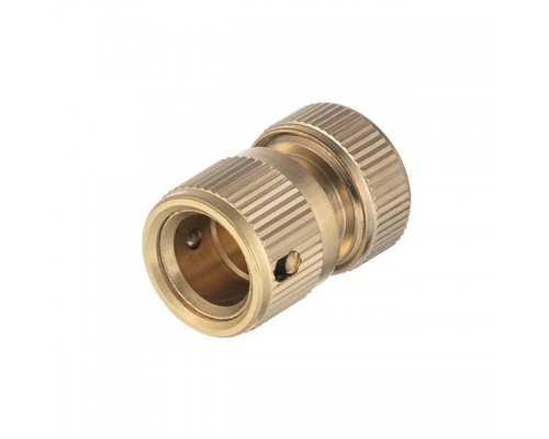 Конектор латунний 1/2" на шланг 1/2" STORM INTERTOOL GE-1219