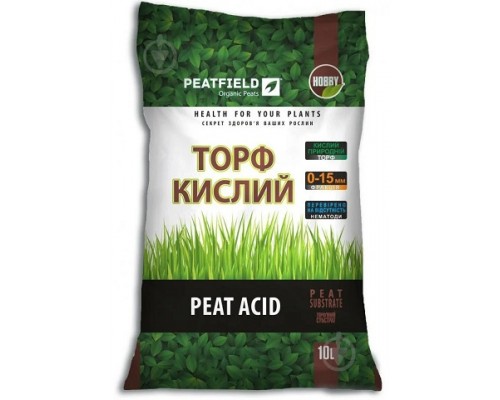 Грунт субстрат PEATFIELD торфяний (земля) 10л Торф кислий 109993 Грунт субстрат PEATFIELD торфяний (земля) 10л Торф кислий 109993
