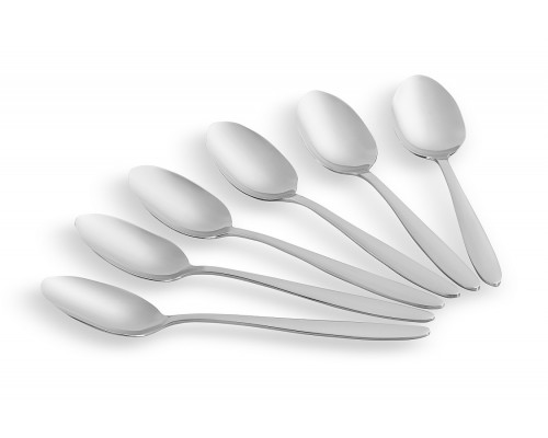 Набір столових ложок Ardesto Black Mars Ether 6 пр. н/ж сталь AR0706ES