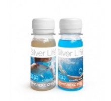 Срібний бактерицидний комплекс для басейнів 2*50мл Silver Life