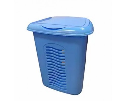 Корзина для білизни з кришкою 40л 00302