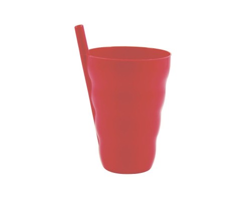 Стакан з трубочкою 0,3л ПГ-2037