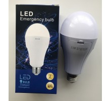 Лампа світлодіодна Led Intelligent 15W 6500K E27 акумуляторна з двома змінними акумуляторами 220V