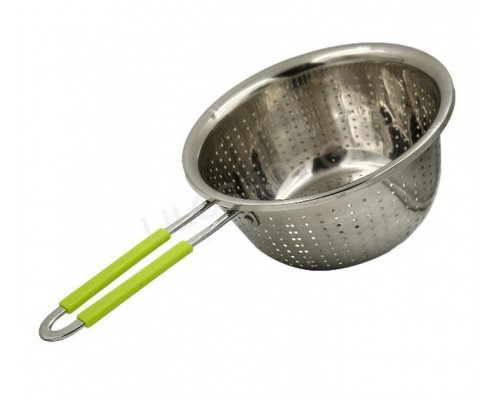 Друшляк з нержавіючої стали Benson з ручкою 24 см BN-645