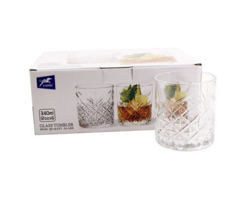 Набір склянок 340мл 6шт BM5411BLC