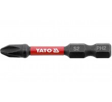 Насадка викруткова ударна YATO PH2*50мм 2шт YT-78041