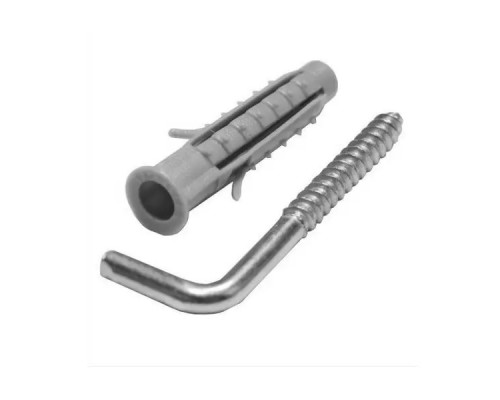 Дюбель тристорон. розпору поліпропіл. із прямим гаком NTHP 14*140