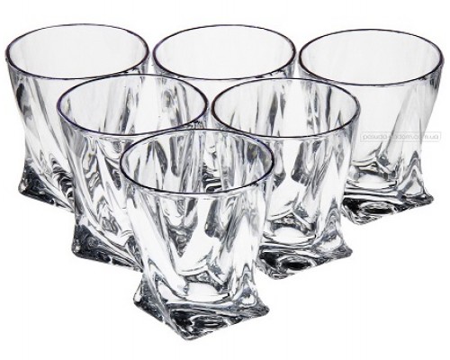 Набір склянок 6шт Квадро низькі 55мл 2K936/99A44/055