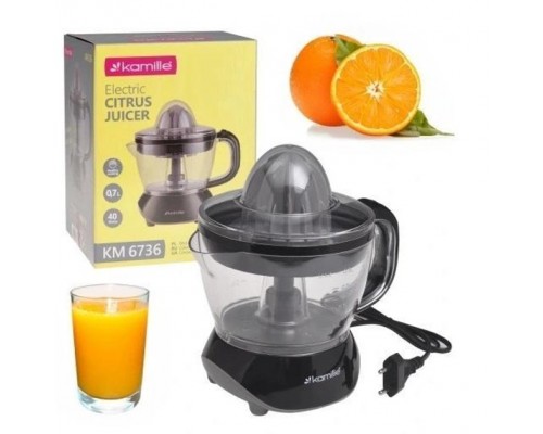 Соковижималка для цитрусових Kamille 40W 700мл 6736