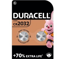 Батарейка DURACELL CR2032 літієва, 2шт/бл.