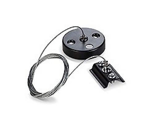 Набір для підвісного монтажу для шинопроводу VIDEX чорний VL-TRF-PD-B