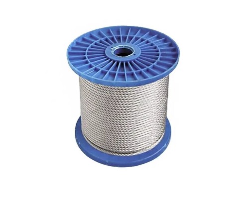 Трос 5мм  НЕРЖАВЕЙКА 6*7+1FC