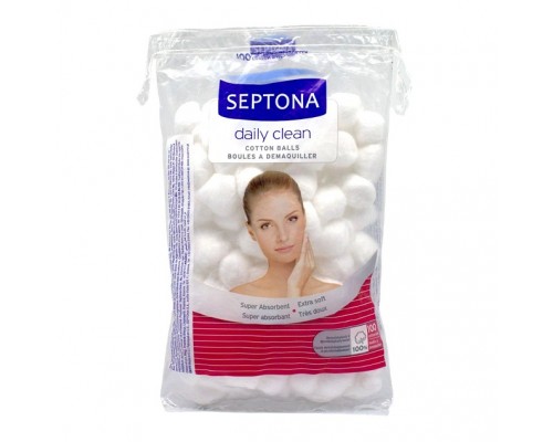 Ватні кульки Septona 100шт Ватні кульки Septona 100шт
