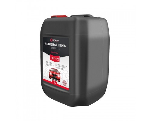 Піна активна 5 л, концентрат 1:8 - 1:12, для безконтактного миття INTERTOOL FS-9025 Піна активна 5 л, концентрат 1:8 - 1:12, для безконтактного миття INTERTOOL FS-9025