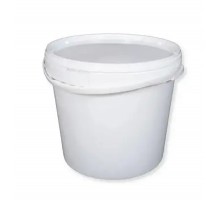 Відро 20л під засолку біле з кришкою пласт.ручка