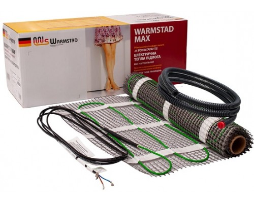 Нагрівальний мат (тепла підлога) Warmstad Max EcoPRO-450 3m2 150W + терморегулятор TP-110 98531