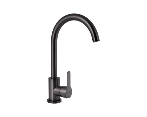 Змішувач для кухні Brinex U Pure 015F Graphite 47054