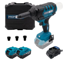 Акумуляторний заклепувальний пістолет PROFI-TEC PRG1020 POWERLine 006750