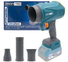 Акумуляторний турбовентилятор PROFI-TEC PTF680BL UltraCore (без акумулятора та зарядного пристрою) 007734
