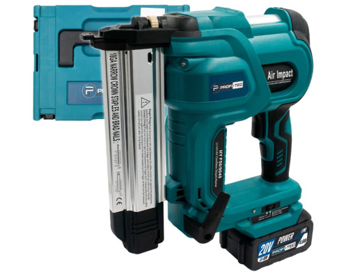 Акумуляторний цвяхозабивач/степлер PROFI-TEC PPT20BL POWERLine (без акумулятора та зарядного пристрою) 005696