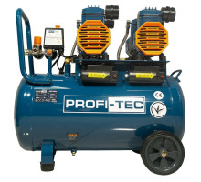 Компресор безмасляний PROFI-TEC OFC-50.4 (50 л, 3.0 кВт, 475 л/хв) 007822