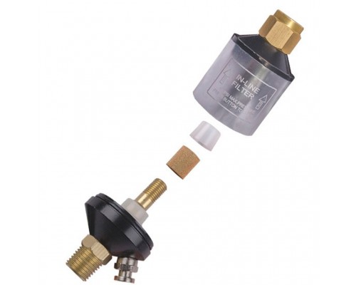 Міні-фільтр для фарбувального пістолета, 1/4 метал. корпус РТ-1403