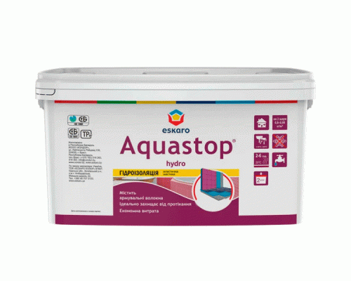 Мастика гідроізоляційна ESKARO Aquastop Hydro / 1кг