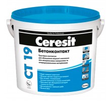 Грунтовка бетоноконтакт CERESIT СТ 19 4,5кг