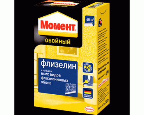 Клей для шпалер Момент Флізелін 250г 8566