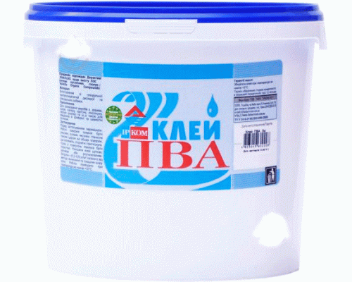 Клей ПВА ІРКОМ 5кг 3506