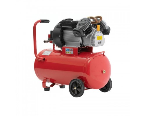 Компресор 50л, 4hp 3 кВт,220В, 8атм, 420л/хв, 2 цил./ PT-0007