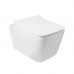 Унітаз підвісний QT Crow Rimless +сидіння soft-close (WHI 5170) 36445