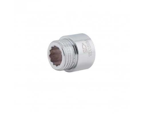 Подовжувач SD хром 1 2 L=15 mm 4283 Подовжувач SD хром 1 2 L=15 mm 4283