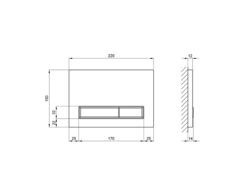 Клавіша лінійна QT Nest White 0111M08V1384W 32674 Клавіша лінійна QT Nest White 0111M08V1384W 32674