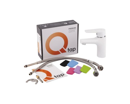 Змішувач для умивальника QT Polaris WHI 001 24250